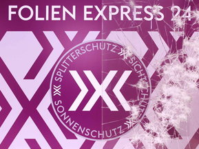 Splitterschutzfolie von Folien Express 24
